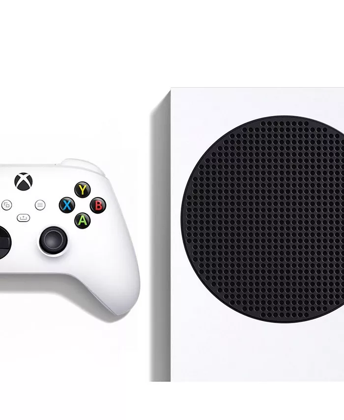Microsoft Xbox Series S 512 GB All-Digital Gaming Console & White Controller (Total Of 2 Controllers Included) Electronics