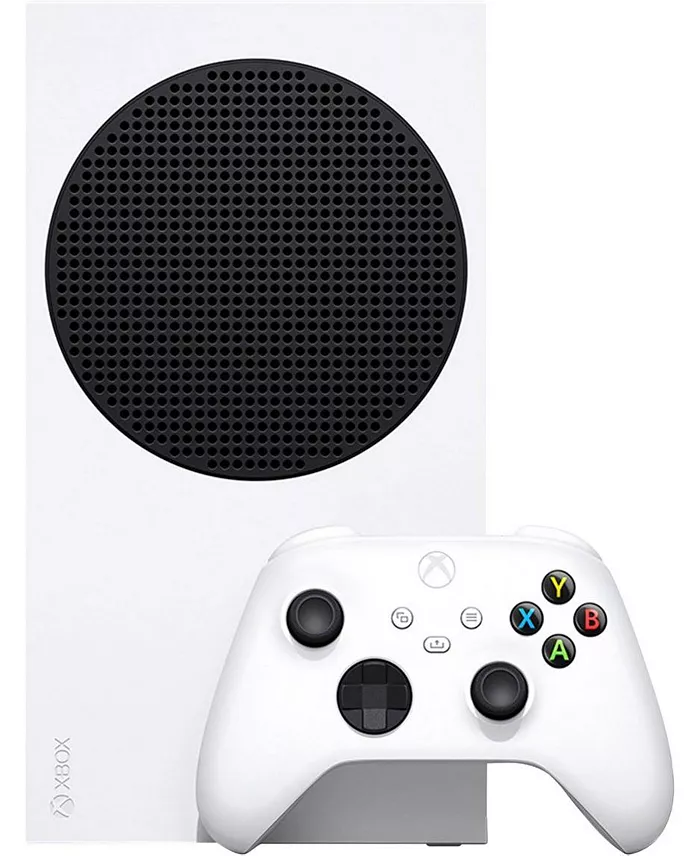 Microsoft Xbox Series S 512 GB All-Digital Gaming Console & White Controller (Total Of 2 Controllers Included) Electronics