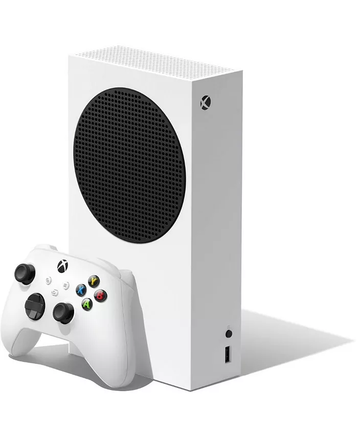 Microsoft Xbox Series S 512 GB All-Digital Gaming Console & White Controller (Total Of 2 Controllers Included) Electronics