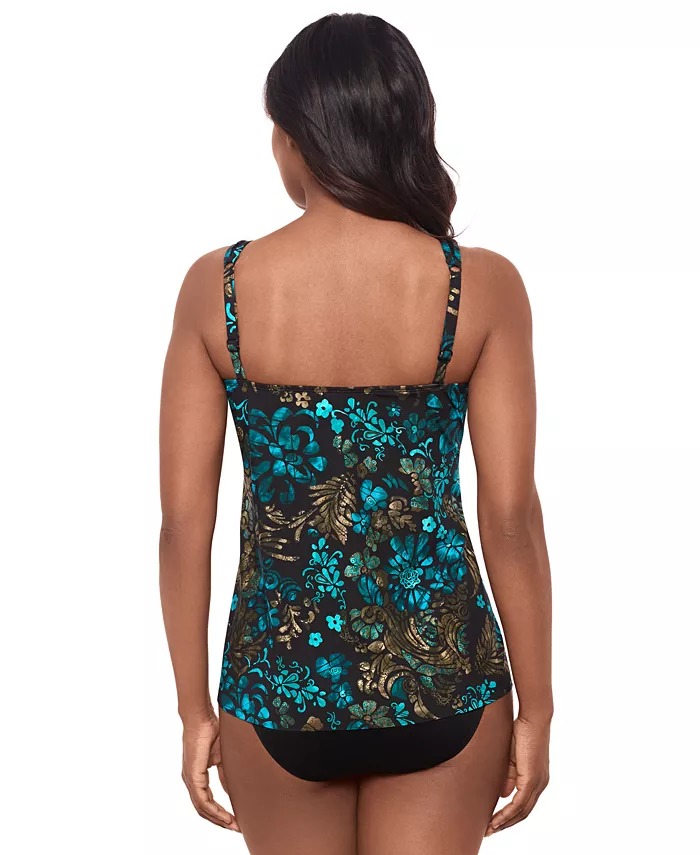 Miraclesuit Women's Flor De Mare Mirage Tankini Top & Bottoms Women's Fashion Shoes & Accessories