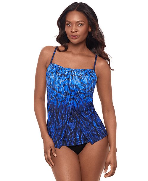 Miraclesuit Women's Paka Mayan Jubilee Tankini Top & Bottoms Women's Fashion Shoes & Accessories