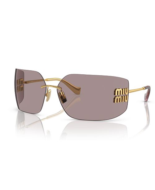 MIU MIU Women's Sunglasses MU 54YS Women's Fashion Shoes & Accessories