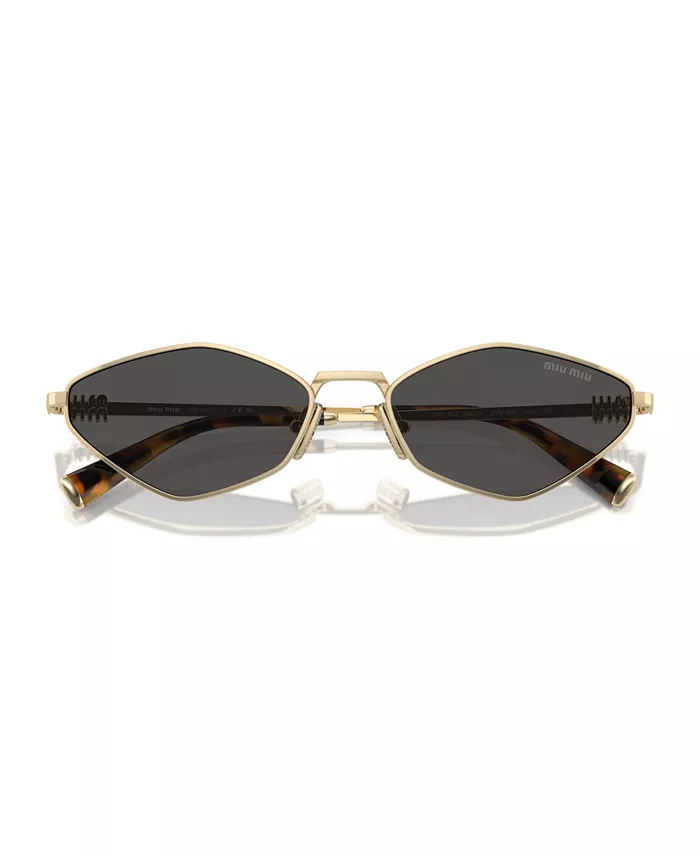 MIU MIU Women's Sunglasses MU 56Zs Women's Fashion Shoes & Accessories