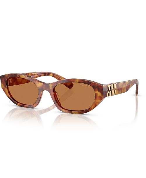 MIU MIU Women's Sunglasses MU A03S Women's Fashion Shoes & Accessories