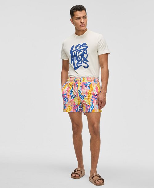 Mode of One Men's Fashion Animal Regular-Fit Printed Swim Trunks Exclusively at Macy's Men's Fashion & Accessories