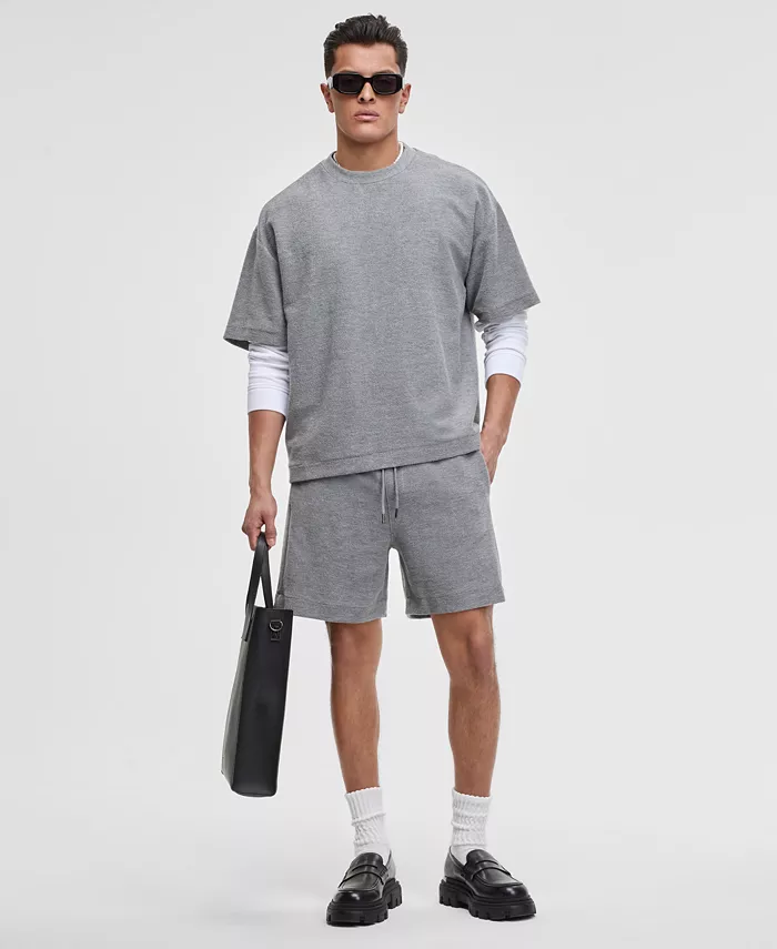 Mode Of One Men's Oversized-Fit Textured Sweatshirt Exclusively At Macy's Men's Fashion & Accessories