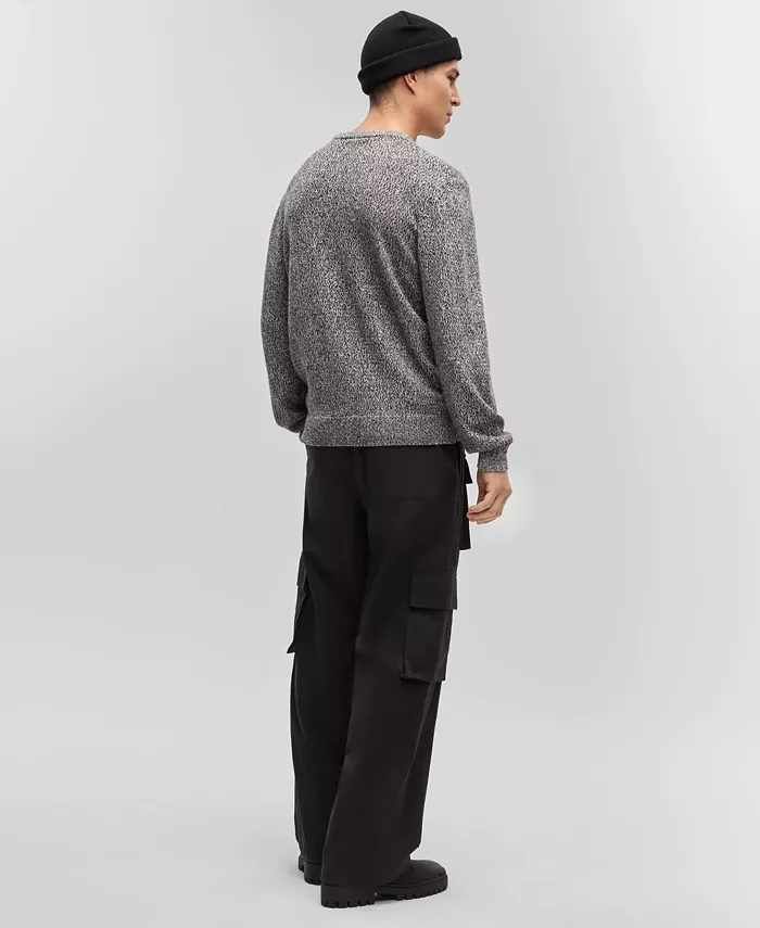 Mode Of One Men's Regular-Fit Marled-Knit Sweater Created For Macy's Men's Fashion & Accessories