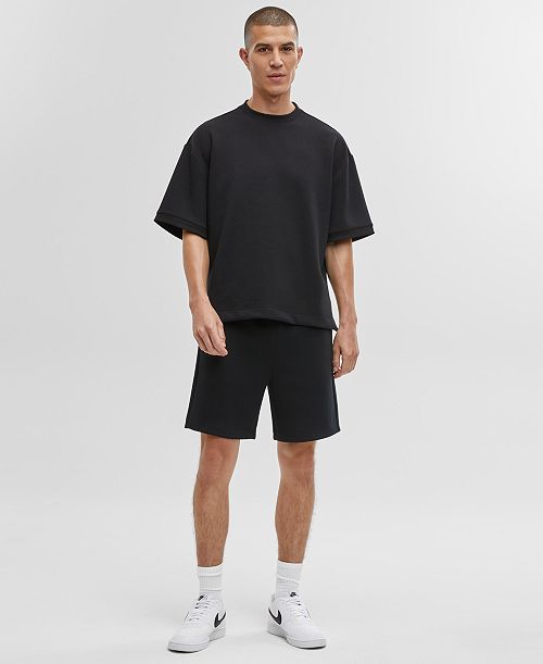 Mode of One Men's Regular-Fit Short-Sleeve Sweatshirt & Pull-On Track Shorts Created for Macy's Men's Fashion & Accessories