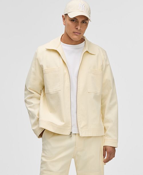 Mode of One Men's Regular-Fit Stretch Twill Utility Jacket Exclusively at Macy's Men's Fashion & Accessories