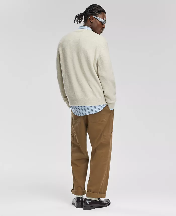 Mode Of One Men's Relaxed-Fit Cozy Sweater Created For Macy's Men's Fashion & Accessories