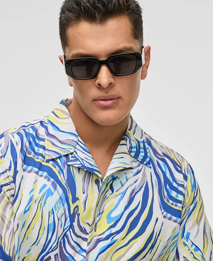 Mode Of One Men's Retro Wave Textured Shirt Exclusively At Macy's Men's Fashion & Accessories
