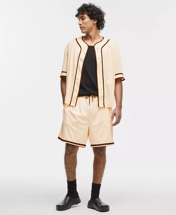 Mode Of One Men's Short-Sleeve Logo Baseball Shirt Exclusively At Macy's Men's Fashion & Accessories