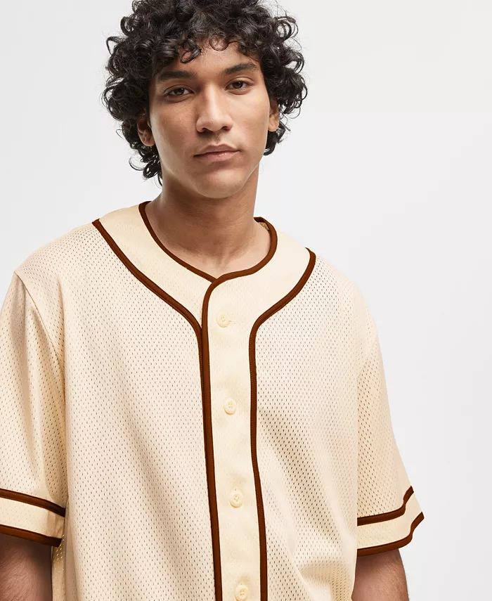 Mode Of One Men's Short-Sleeve Logo Baseball Shirt Exclusively At Macy's Men's Fashion & Accessories