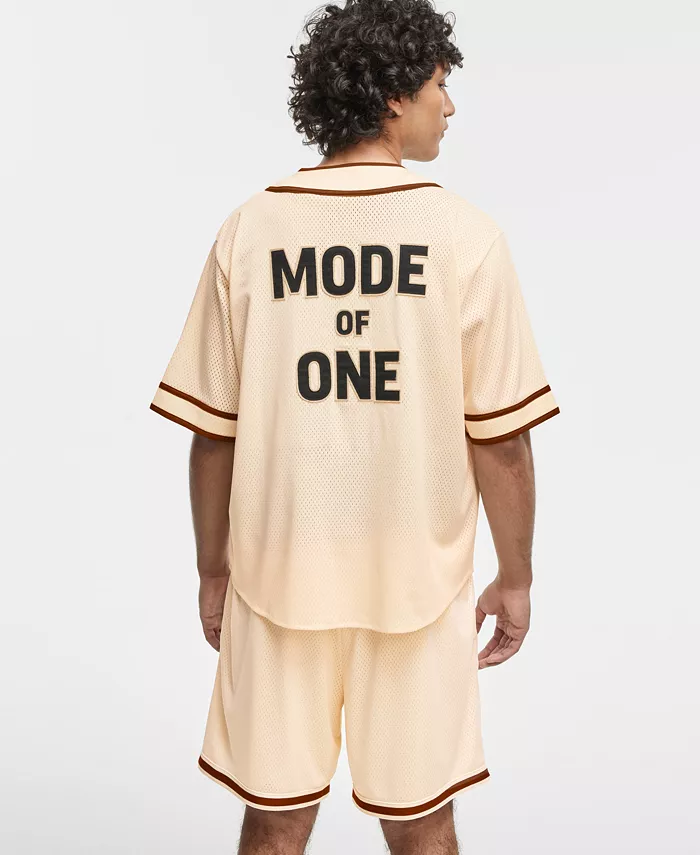 Mode Of One Men's Short-Sleeve Logo Baseball Shirt Exclusively At Macy's Men's Fashion & Accessories