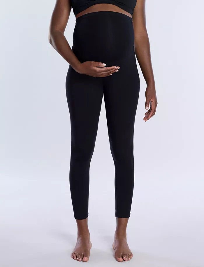 Motherhood Maternity Maternity Essential Stretch Secret Fit Over The Belly Leggings - Motherhood Women's Fashion Shoes & Accessories