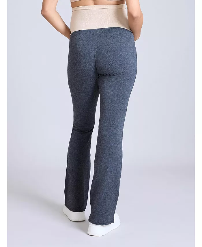 Motherhood Maternity Maternity Secret Fit Over The Belly Full Length Flare Leggings - Motherhood Women's Fashion Shoes & Accessories