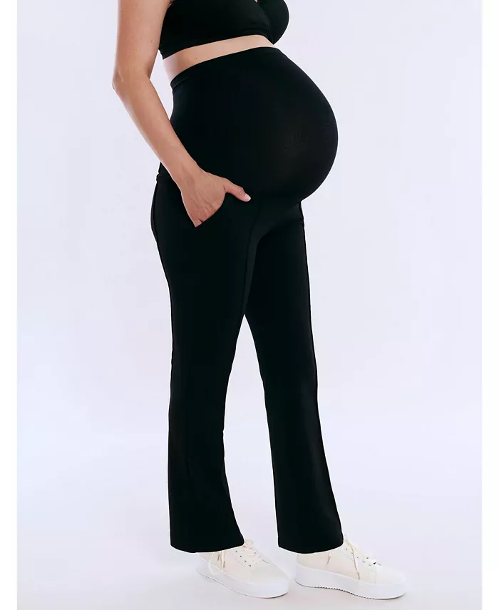 Motherhood Maternity Women's Mia Secret Fit Over The Belly Slim Straight Leg Pant - Motherhood Maternity Women's Fashion Shoes & Accessories