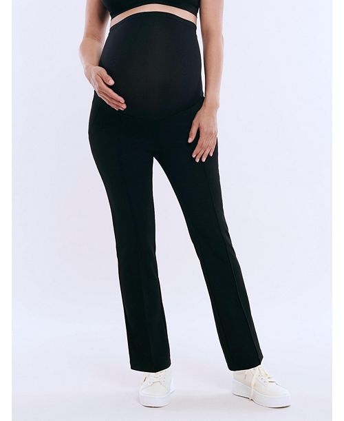 Motherhood Maternity Women's Mia Secret Fit Over the Belly Slim Straight Leg Pant - Motherhood Maternity Women's Fashion Shoes & Accessories