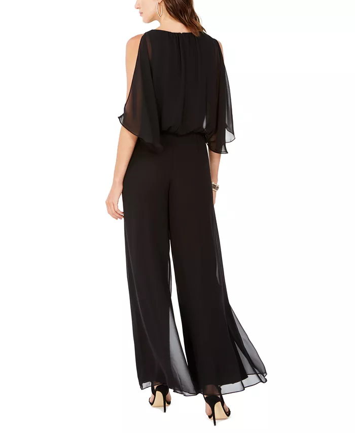 MSK Blouson Jumpsuit Women's Fashion Shoes & Accessories