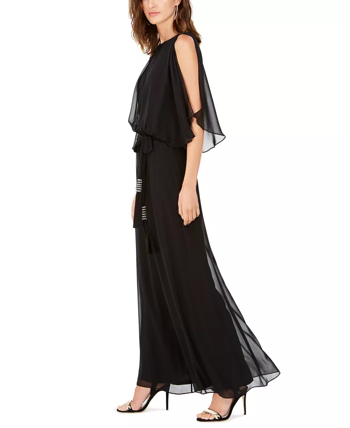 MSK Blouson Jumpsuit Women's Fashion Shoes & Accessories