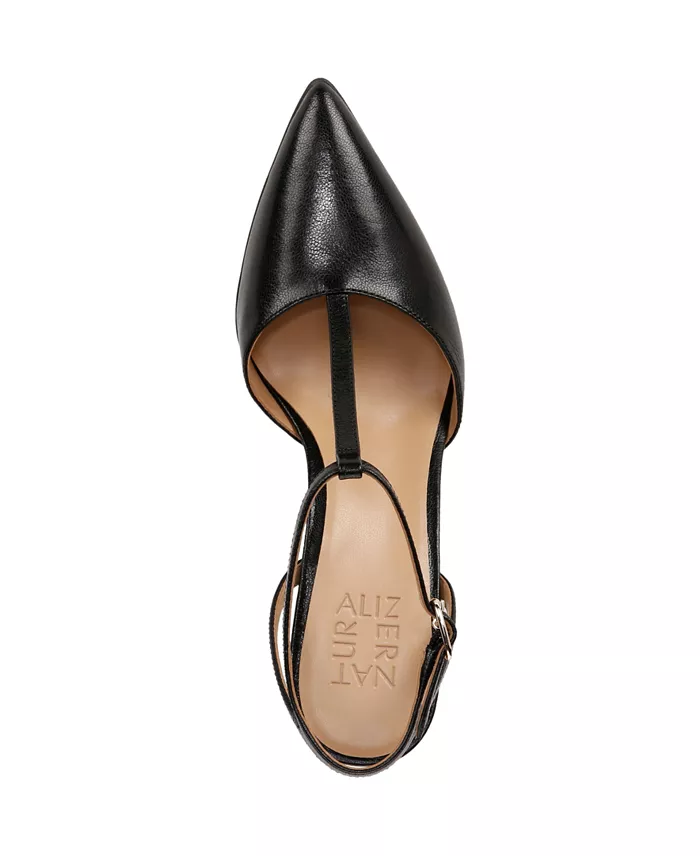 Naturalizer Women's Astrid T-Strap Pointed Toe Dress Pumps Women's Fashion Shoes & Accessories