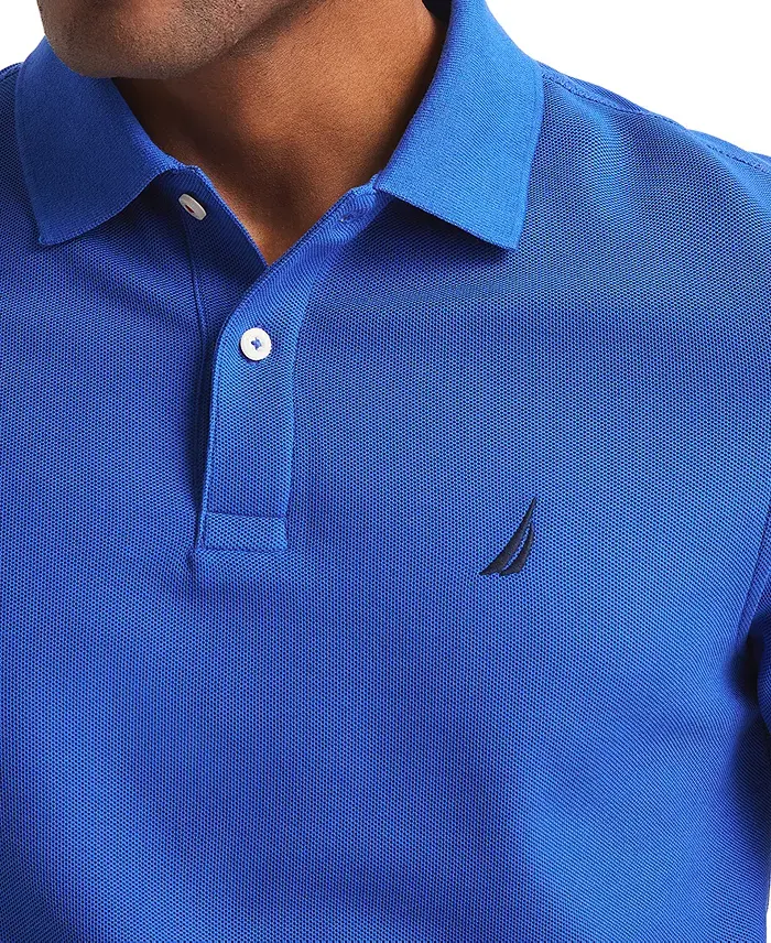 Nautica Men's Classic Fit Deck Performance Polo Shirt Men's Fashion & Accessories