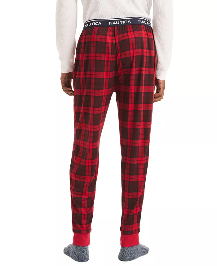 Nautica Men's Classic-Fit Stretch Solid Sleep Joggers Men's Fashion & Accessories
