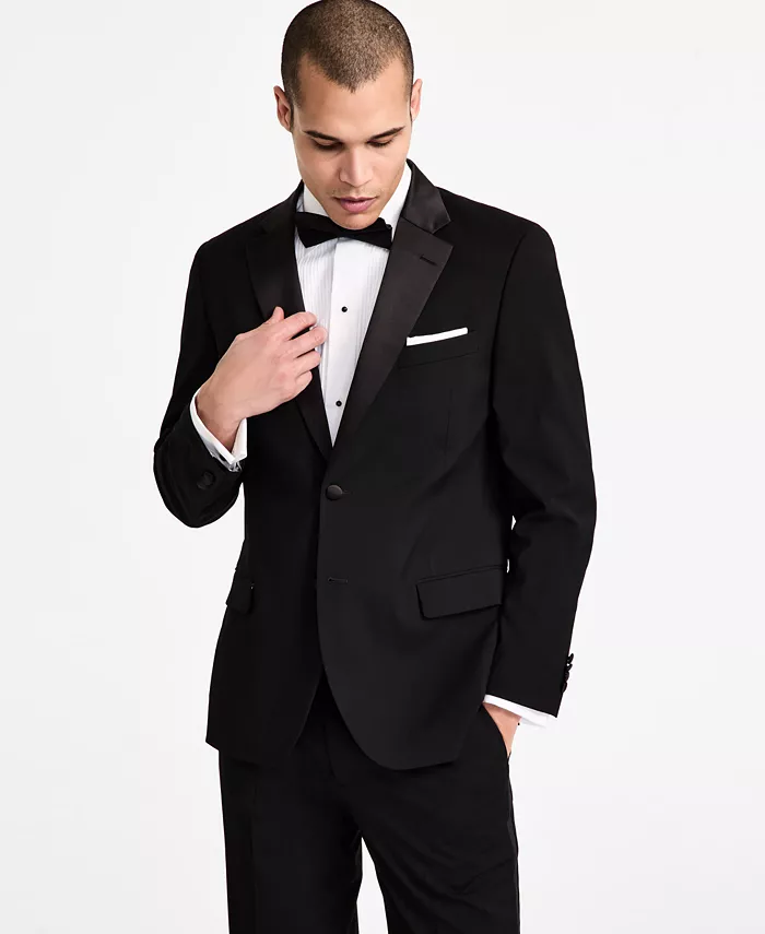 Nautica Men's Modern-Fit Stretch Tuxedo Suit Men's Fashion & Accessories