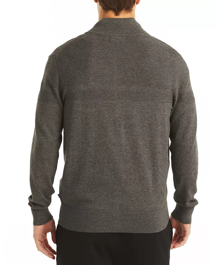 Nautica Men's Navtech Mock-Neck Full-Zip Sweater Men's Fashion & Accessories