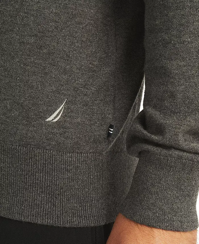 Nautica Men's Navtech Mock-Neck Full-Zip Sweater Men's Fashion & Accessories