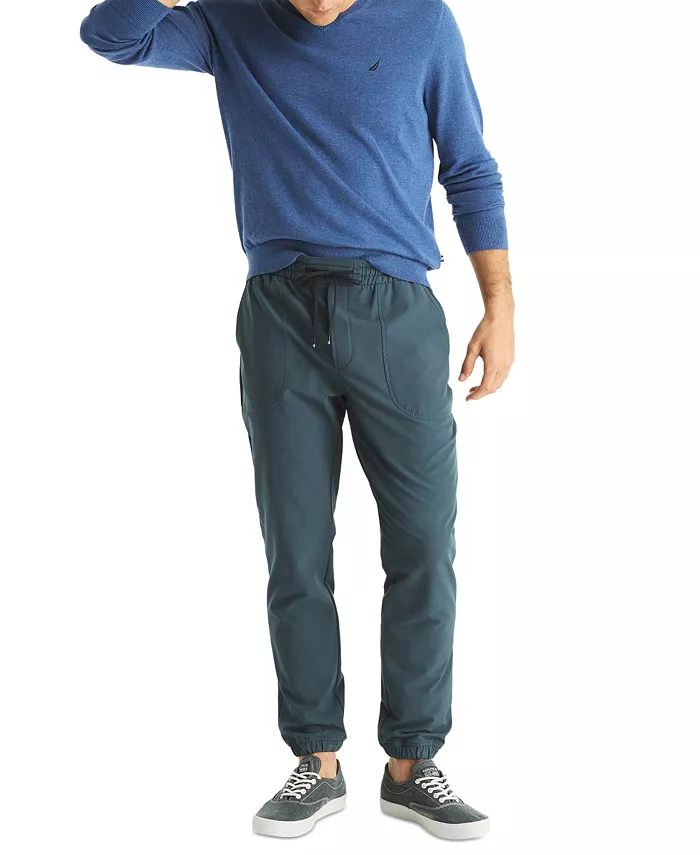 Nautica Men's Navtech Performance Classic-Fit Soft V-Neck Sweater Men's Fashion & Accessories