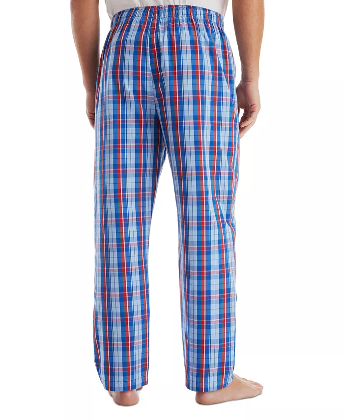 Nautica Men's Plaid Poplin Sleep Pants Men's Fashion & Accessories