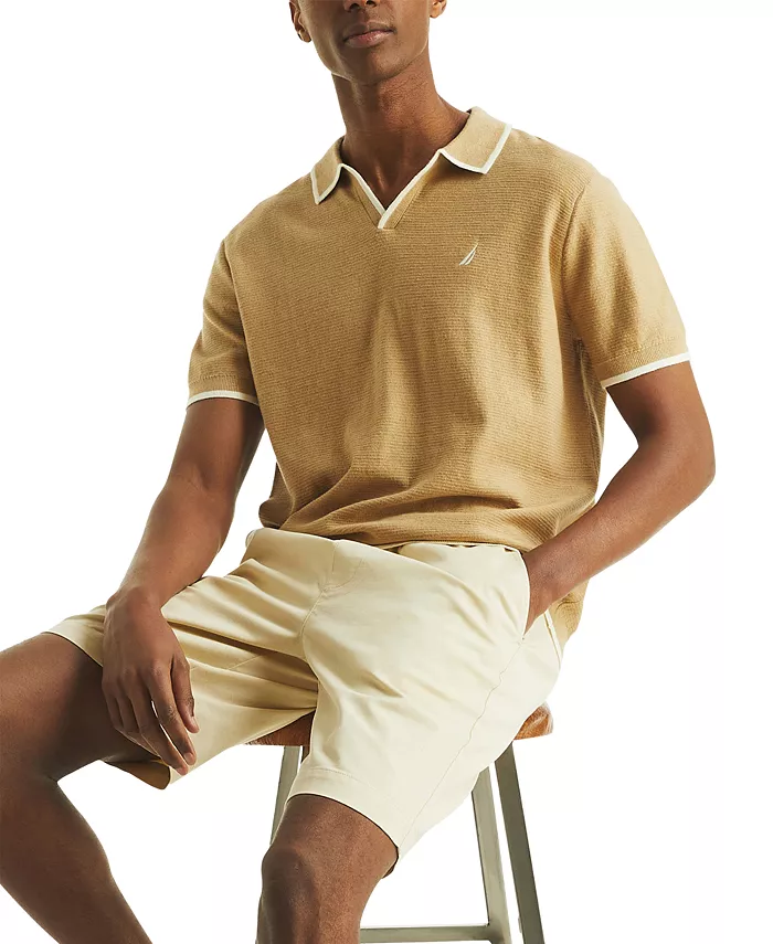 Nautica Men's Stretch Drawstring 9-1/2" Shorts Men's Fashion & Accessories