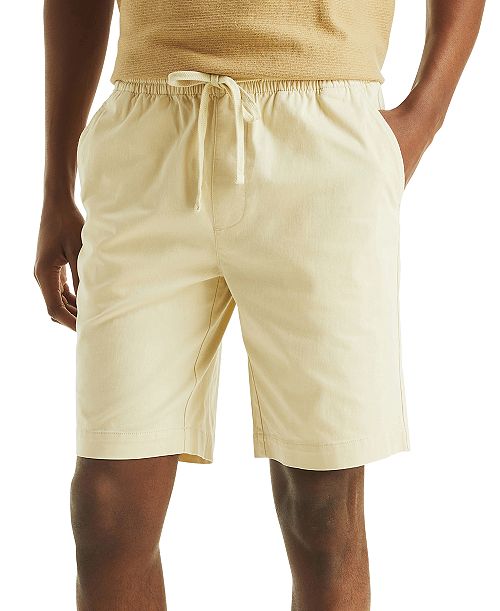 Nautica Men's Stretch Drawstring 9-1/2" Shorts Men's Fashion & Accessories