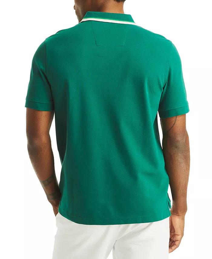 Nautica Men's Textured Polo Shirt Men's Fashion & Accessories