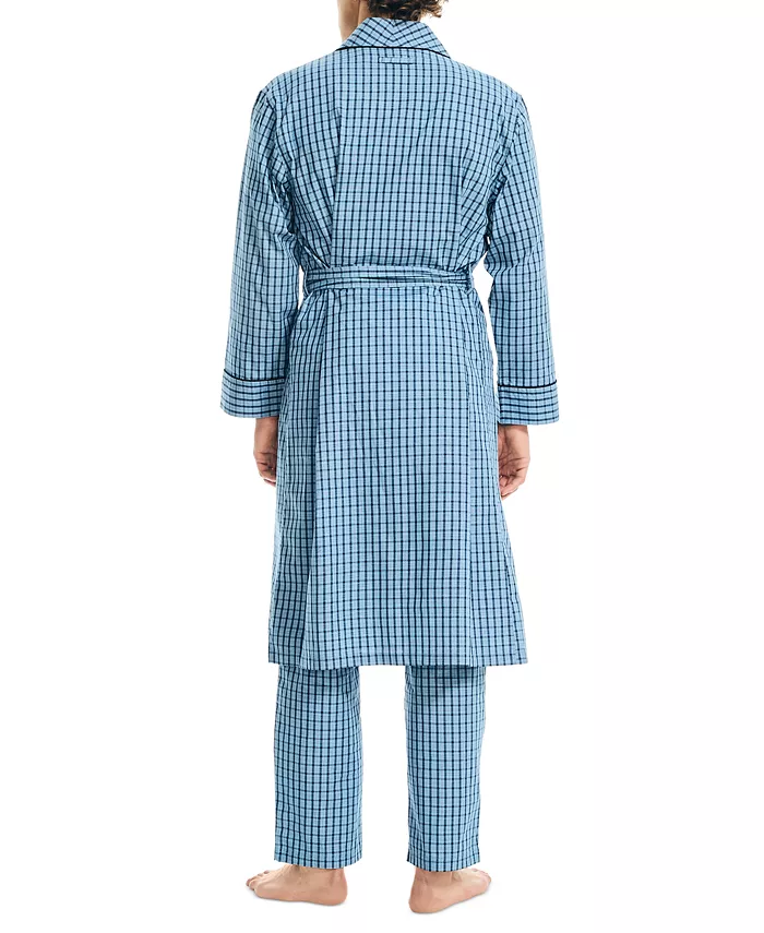 Nautica Men's Woven Plaid Robe Men's Fashion & Accessories