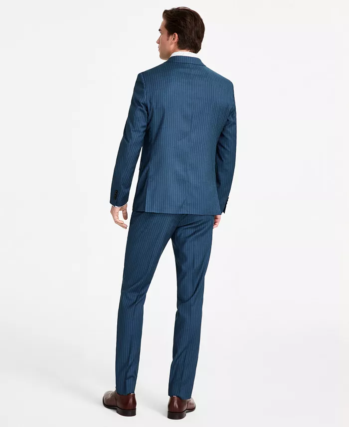 Nick Graham Men's Slim-Fit Stretch Suit Men's Fashion & Accessories