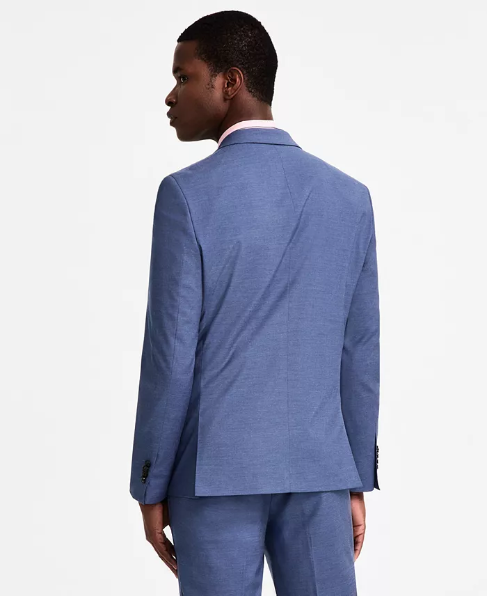 Nick Graham Men's Slim-Fit Stretch Suit Men's Fashion & Accessories