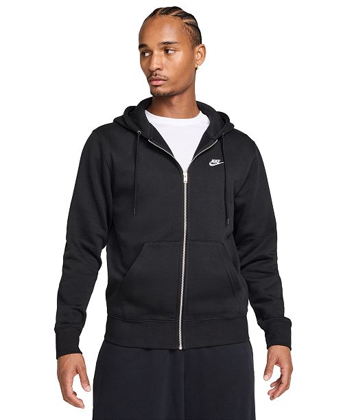 Nike Men's Full-Zip Fleece Hoodie Men's Fashion & Accessories