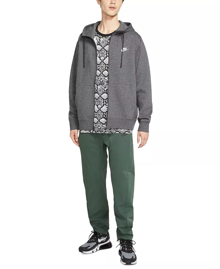 Nike Men's Sportswear Club Fleece Full-Zip Hoodie Men's Fashion & Accessories