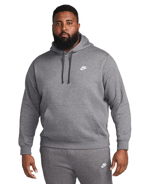 Nike Men's Sportswear Club Fleece Pullover Hoodie Men's Fashion & Accessories