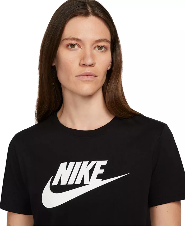 Nike Sportswear Women's Essentials Logo T-Shirt Women's Fashion Shoes & Accessories