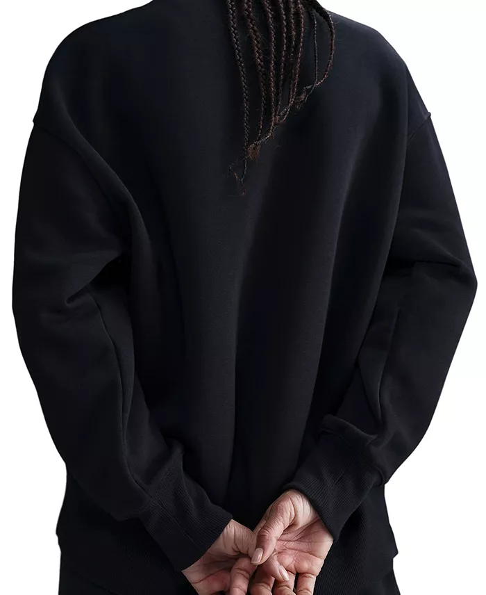 Nike Sportswear Women's Phoenix Fleece Oversized Crewneck Sweatshirt Women's Fashion Shoes & Accessories