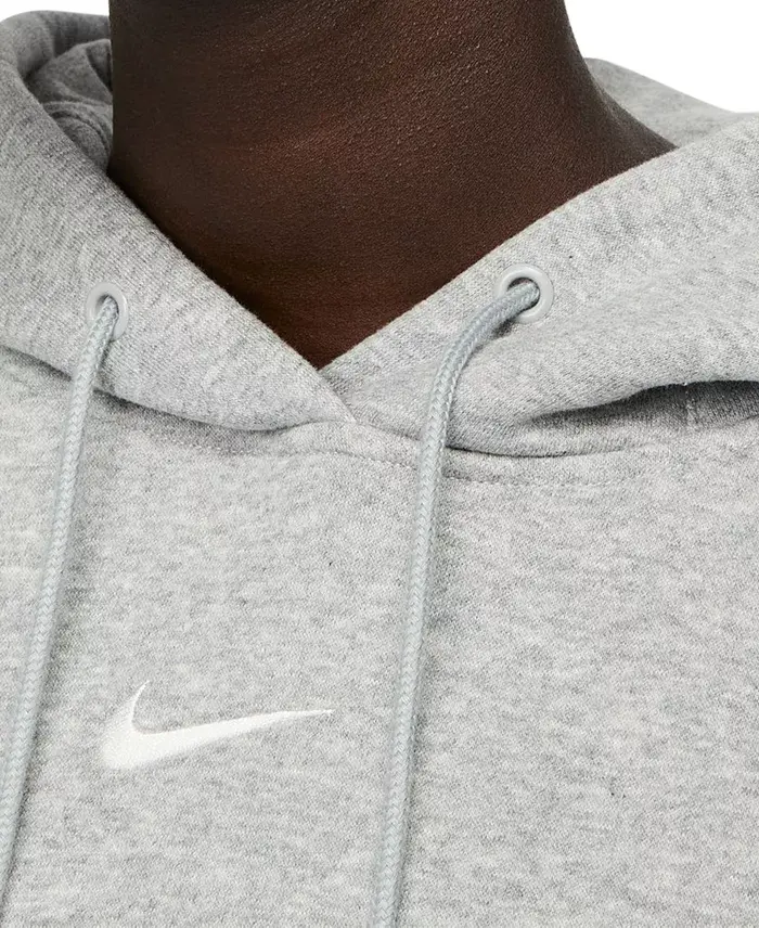 Nike Sportswear Women's Phoenix Fleece Oversized Pullover Hoodie Women's Fashion Shoes & Accessories