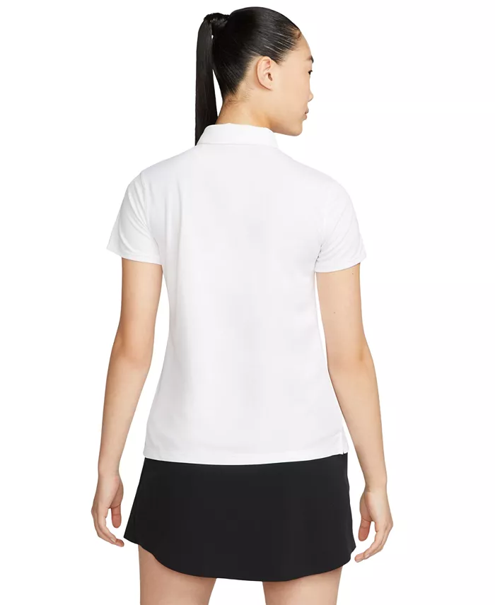 Nike Women's Dri-FIT Victory Short-Sleeve Golf Polo Shirt Women's Fashion Shoes & Accessories