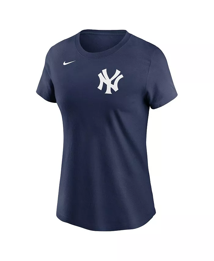 Nike Women's Navy New York Yankees Wordmark T-shirt Sports Fan Shop
