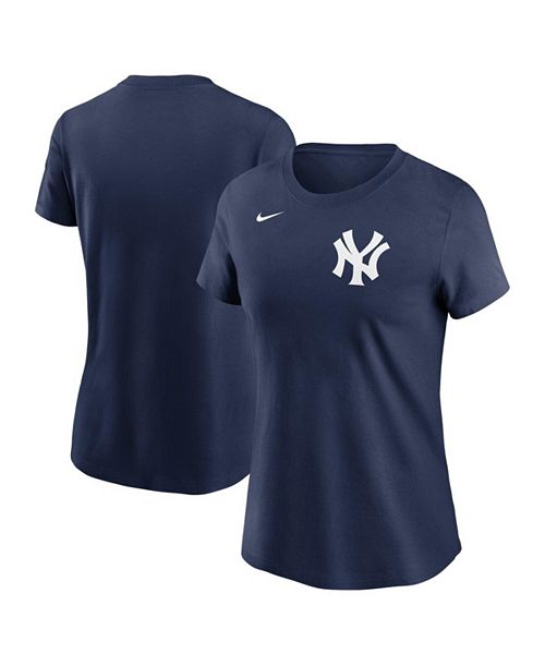 Nike Women's Navy New York Yankees Wordmark T-shirt Sports Fan Shop Nike Women's Navy New York Yankees Wordmark T-shirt Sports Fan Shop