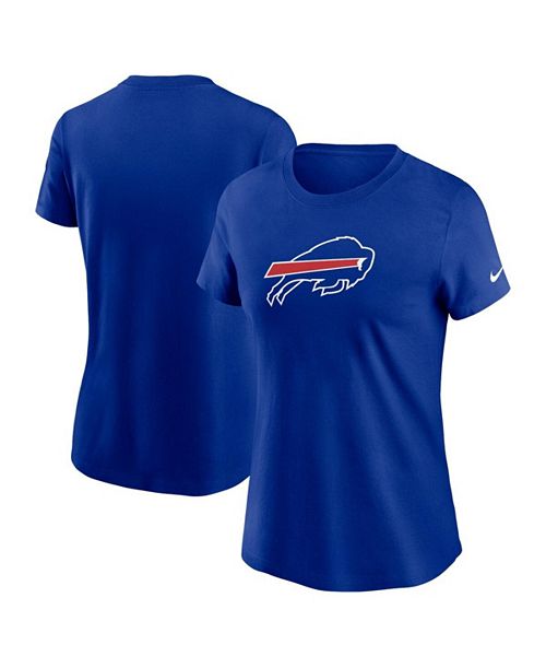 Nike Women's Royal Buffalo Bills Primary Logo T-Shirt Sports Fan Shop