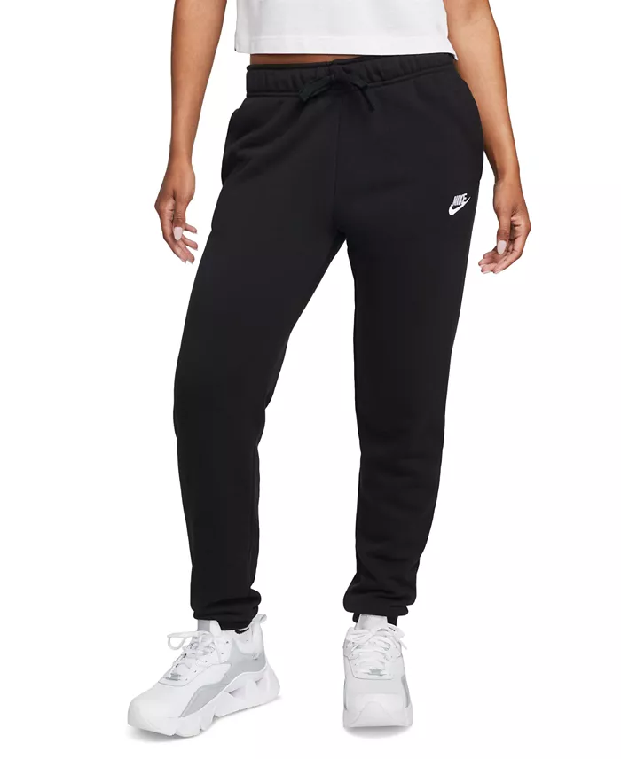 Nike Women's Sportswear Club Fleece Mid-Rise Joggers Women's Fashion Shoes & Accessories