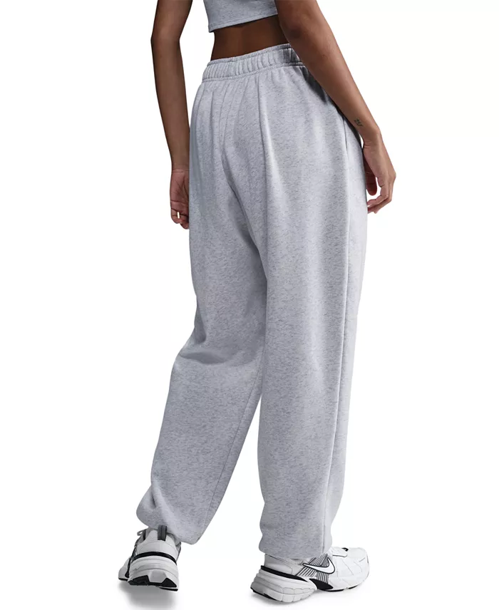 Nike Women's Sportswear Club Fleece Mid-Rise Oversized Sweatpants Women's Fashion Shoes & Accessories